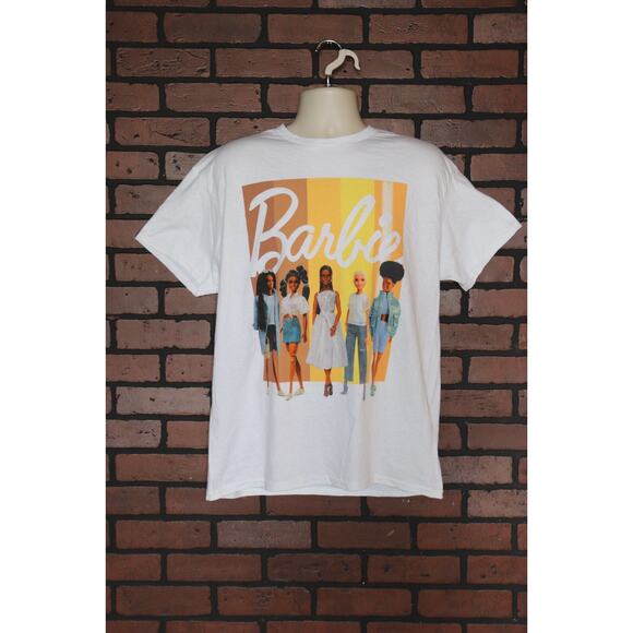 Hybrid Apparel Unisex Adult Barbie Graphic Tee | Size L - Picture 1 of 4